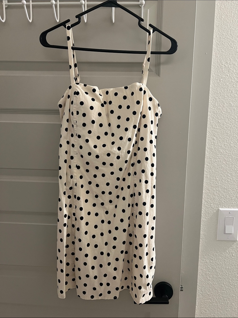 Abercrombie polka dot mini dress